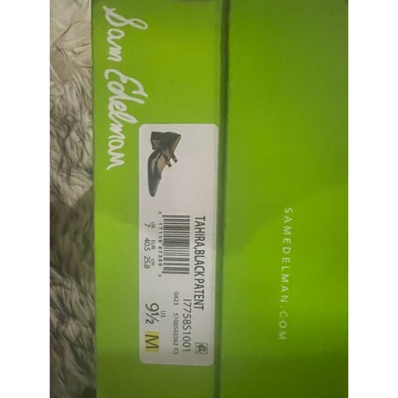 Sam Edelman Tahira Mary Jane Heels – Black Patent – Size 9.5M - Picture 4 of 4